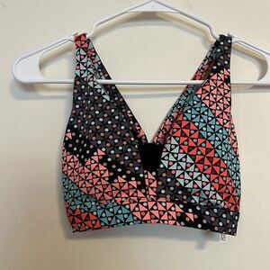 Victoria's Secret Multicolor Geometric Sports Bra